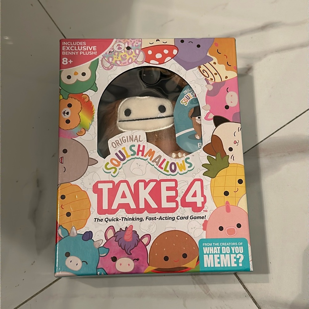 Squishmallows Take 4 Game